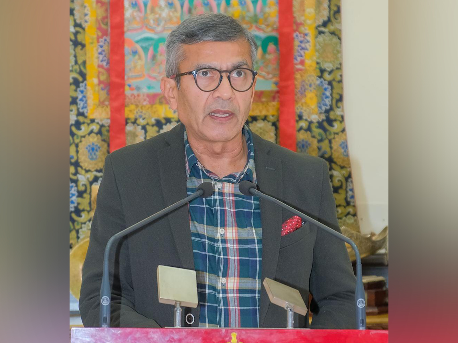  Defence Secretary Rajesh Kumar Singh (Photo/ANI)