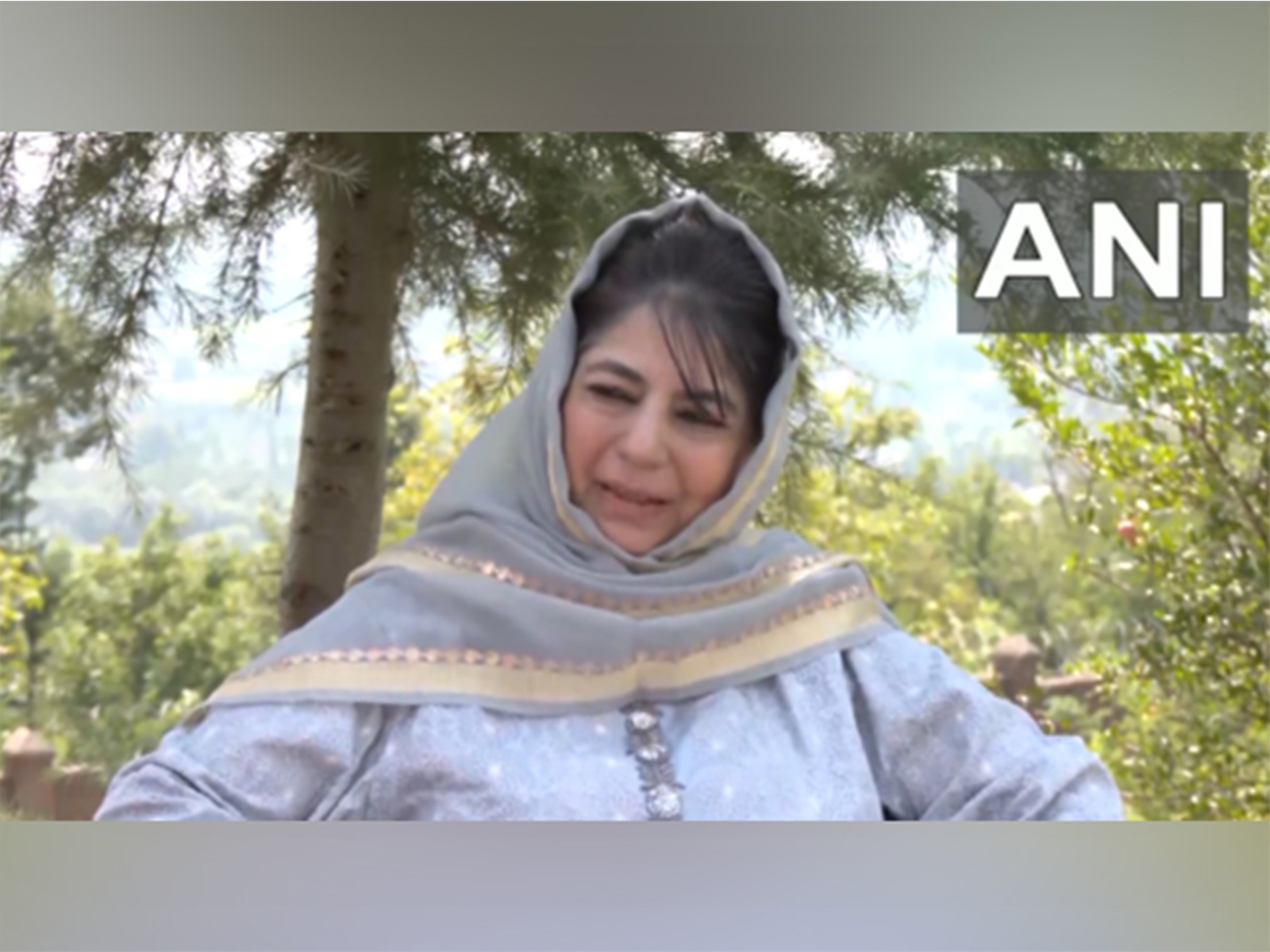 PDP President Mehbooba Mufti (File Photo/ANI)