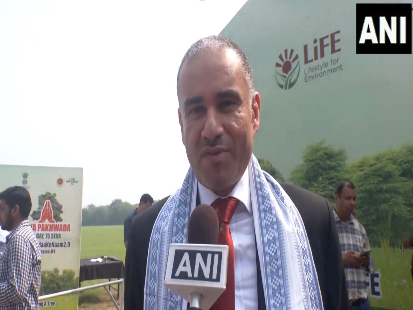 Omani Ambassador Issa Saleh Alshibani (Photo/ANI)