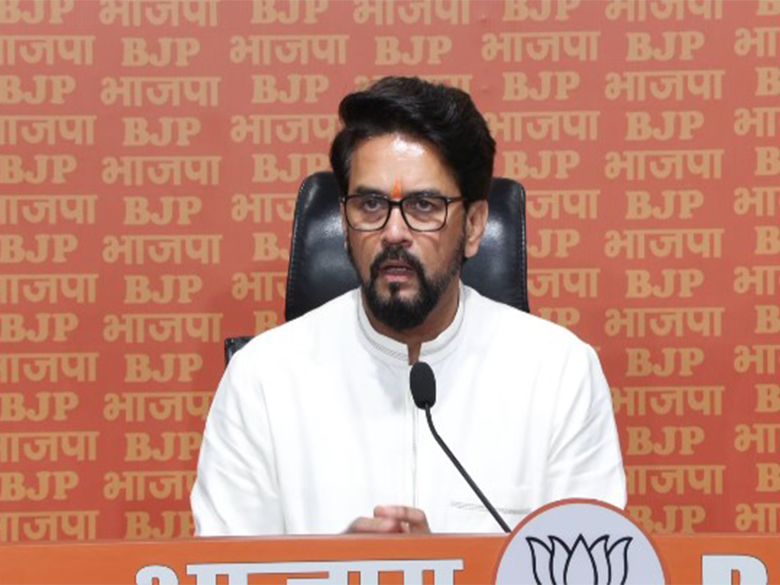 Bharatiya Janata Party leader Anurag Thakur (Photo/ANI)