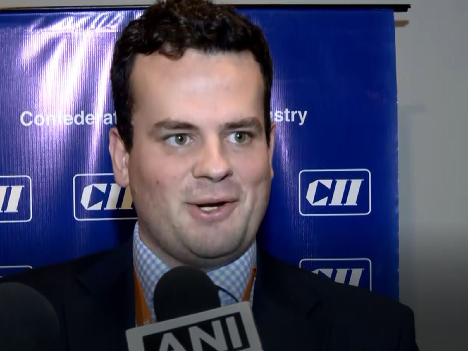 Mark Birrell, Trade Counsellor for South Asia at the British Deputy High Commission (Photo/ANI)