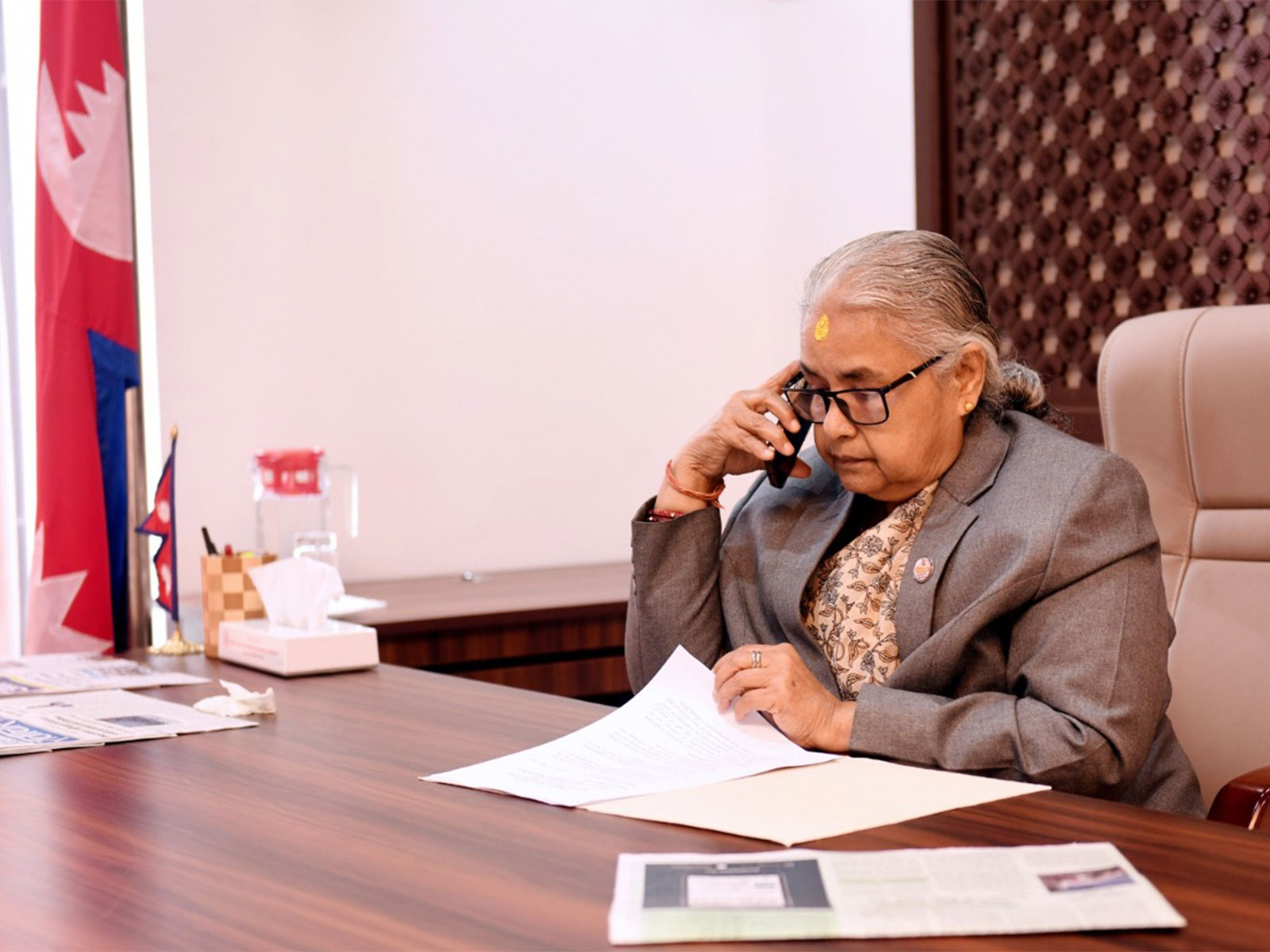 Interim Prime Minister of Nepal Sushila Karki (Photo/Nepal's Ministry of Foreign Affairs)