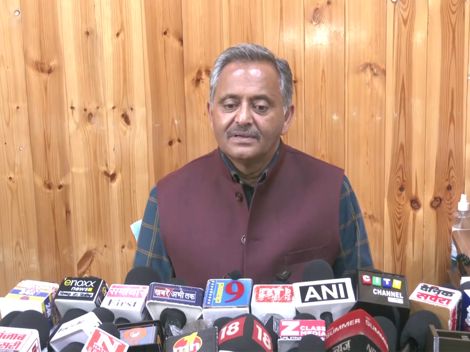 Naresh Chauhan, Principal Media Advisor to Himachal Pradesh CM (Photo/ANI)