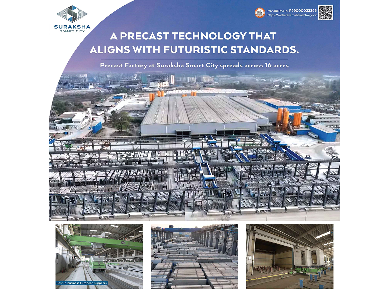 Suraksha Group leads mechanization of construction in India with one of Asia’s largest captive precast factories