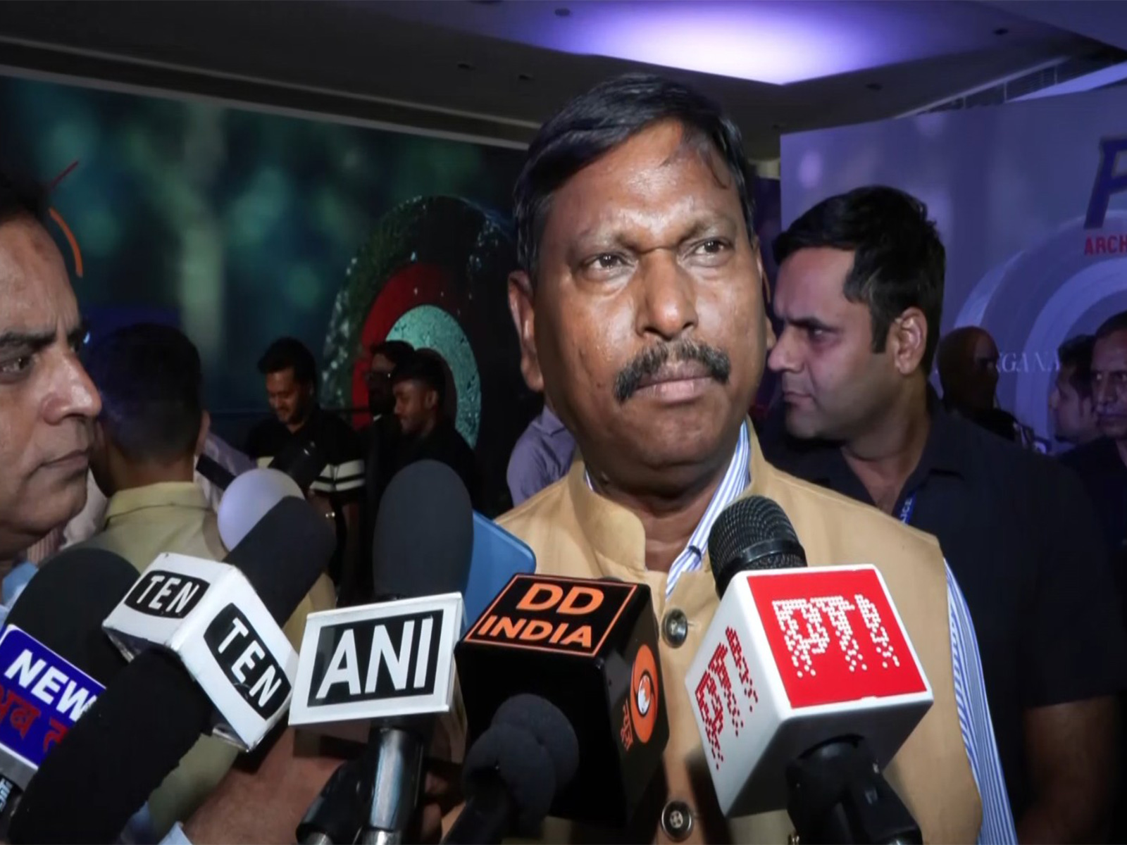 AAI president Arjun Munda. (Photo: ANI)