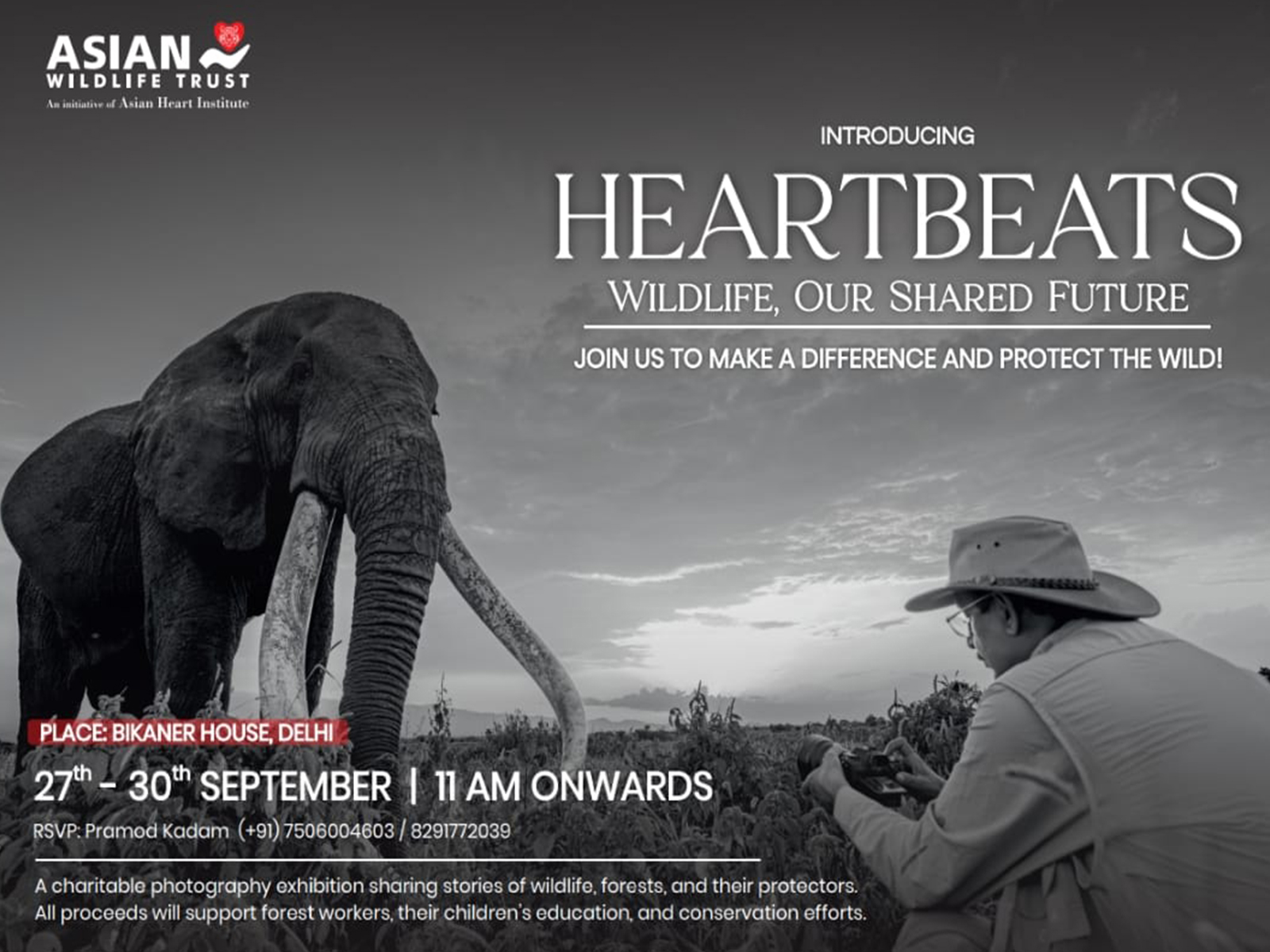 Heartbeats–Wildlife, Our Shared Future (Photo/Dr. Ramakanta Panda)  