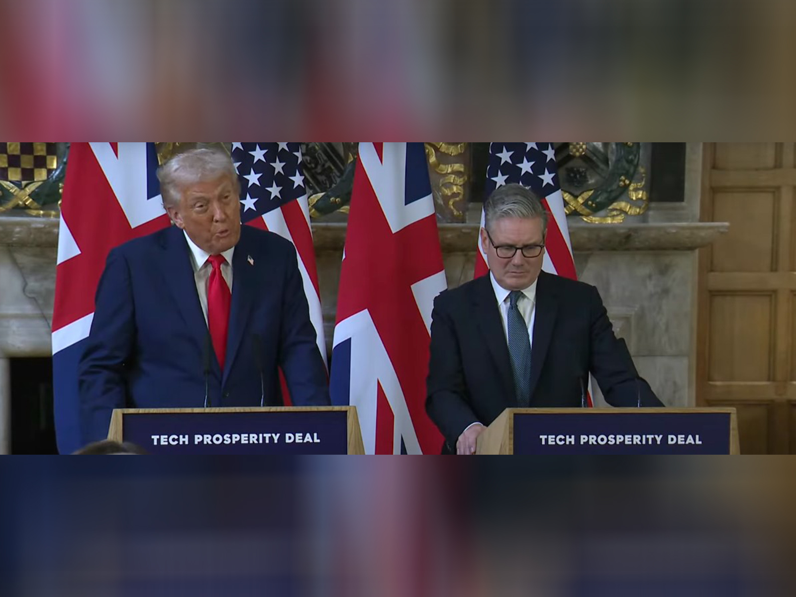 US President Donald Trump and UK PM Keir Starmer (Photo/TheWhiteHouse Youtube)