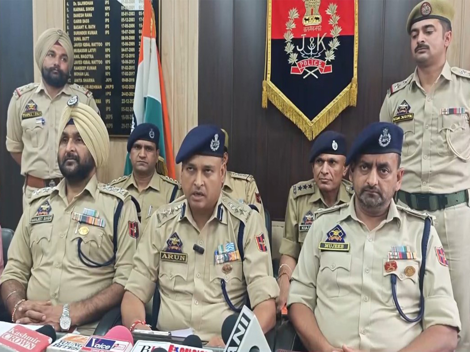 Senior Superintendent of Police (SSP) Ramban, Arun Gupta. (Photo/ANI)