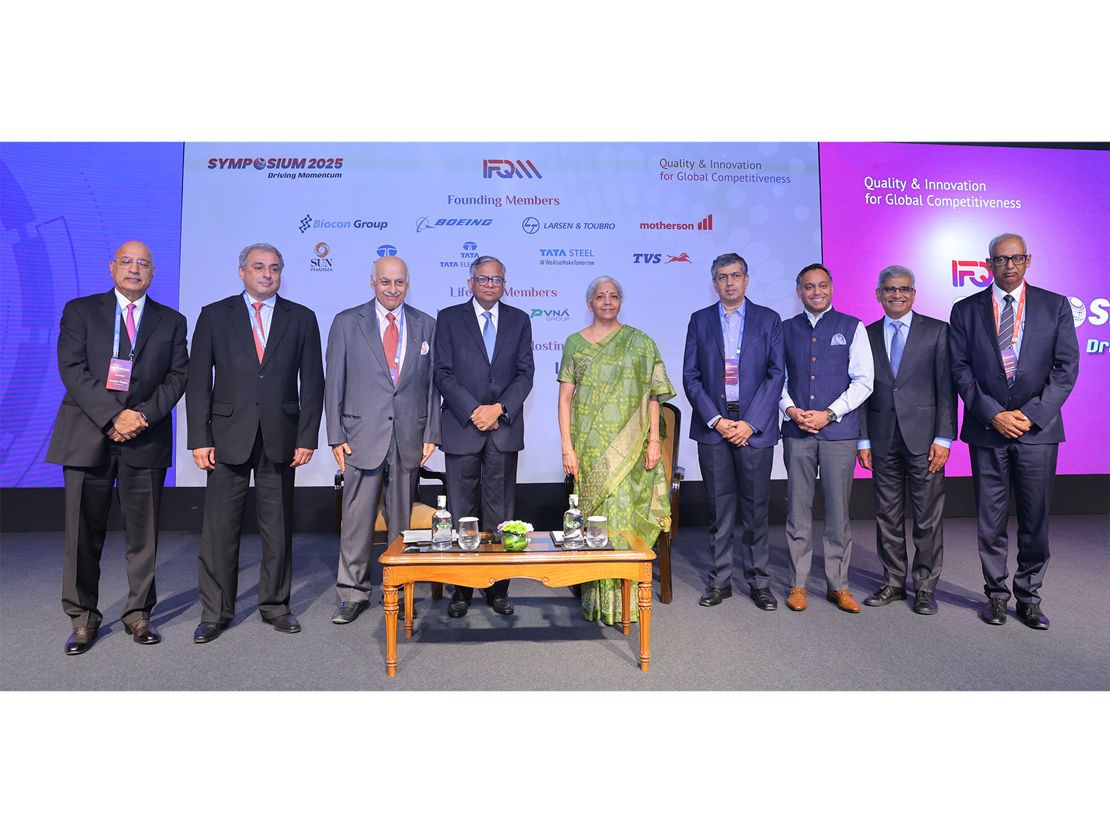 Governing Council with Hon’ble Finance and Corporate Affairs Minister of India, Nirmala Sitharaman