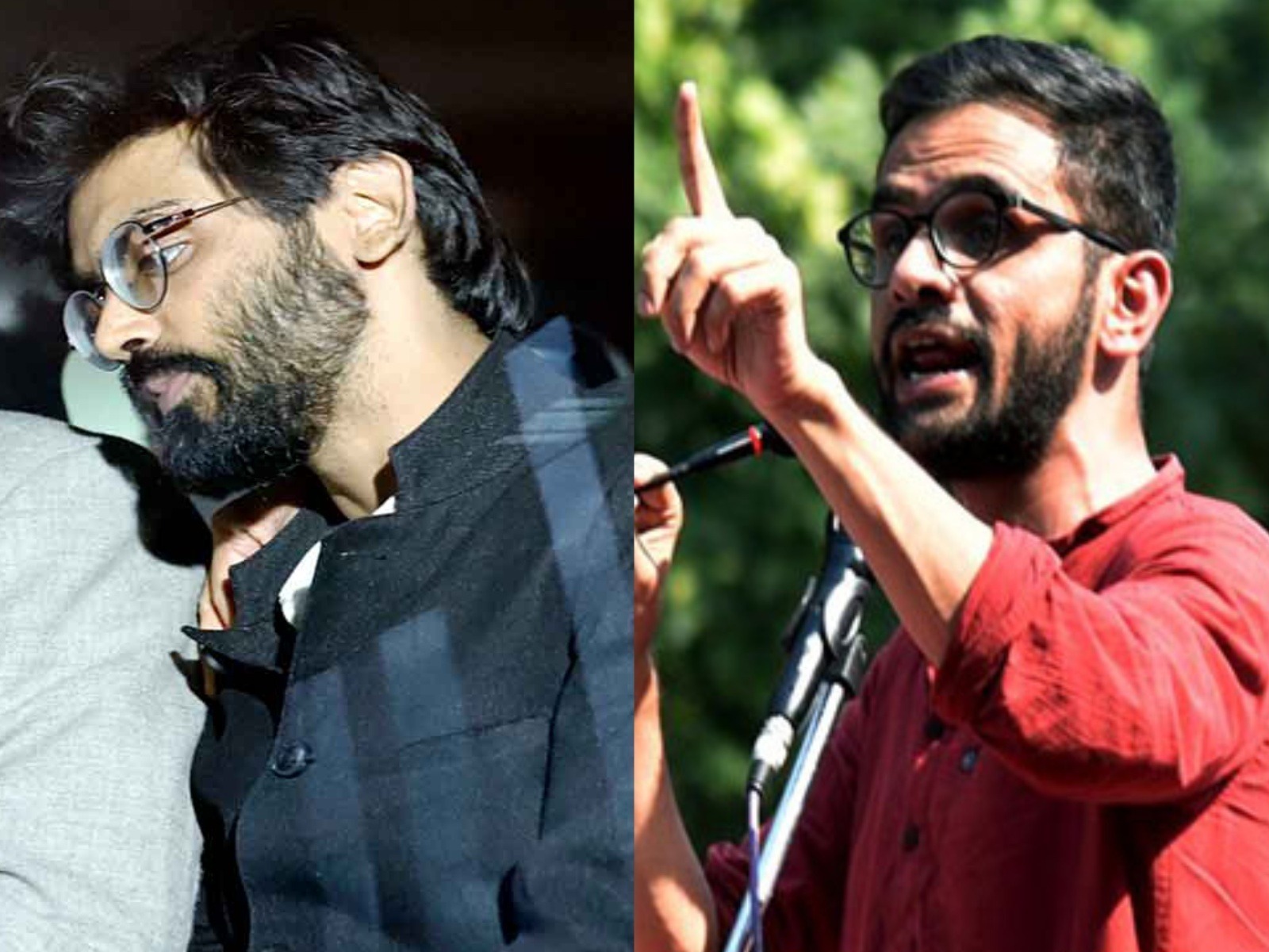 Sharjeel Imam and Umar Khalid (File Photo/ANI)