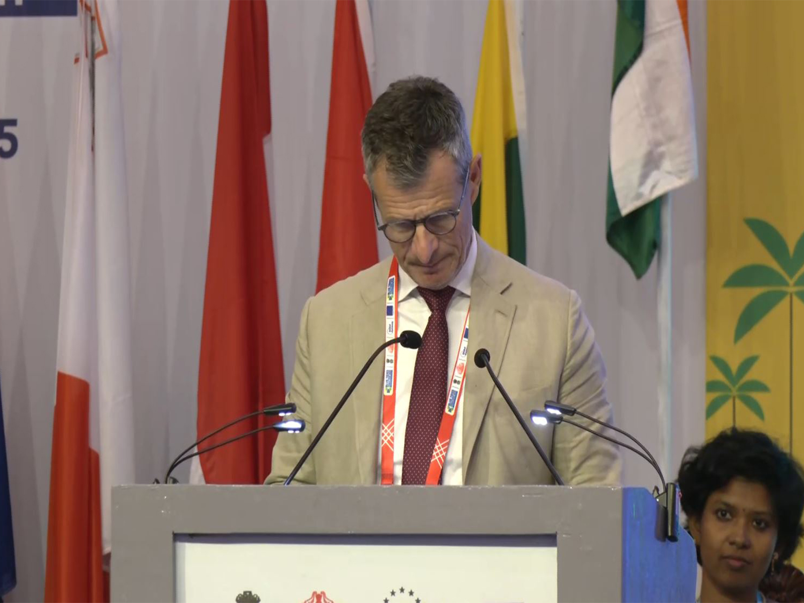 European Union Ambassador to India Hervé Delphin (Photo/ANI)