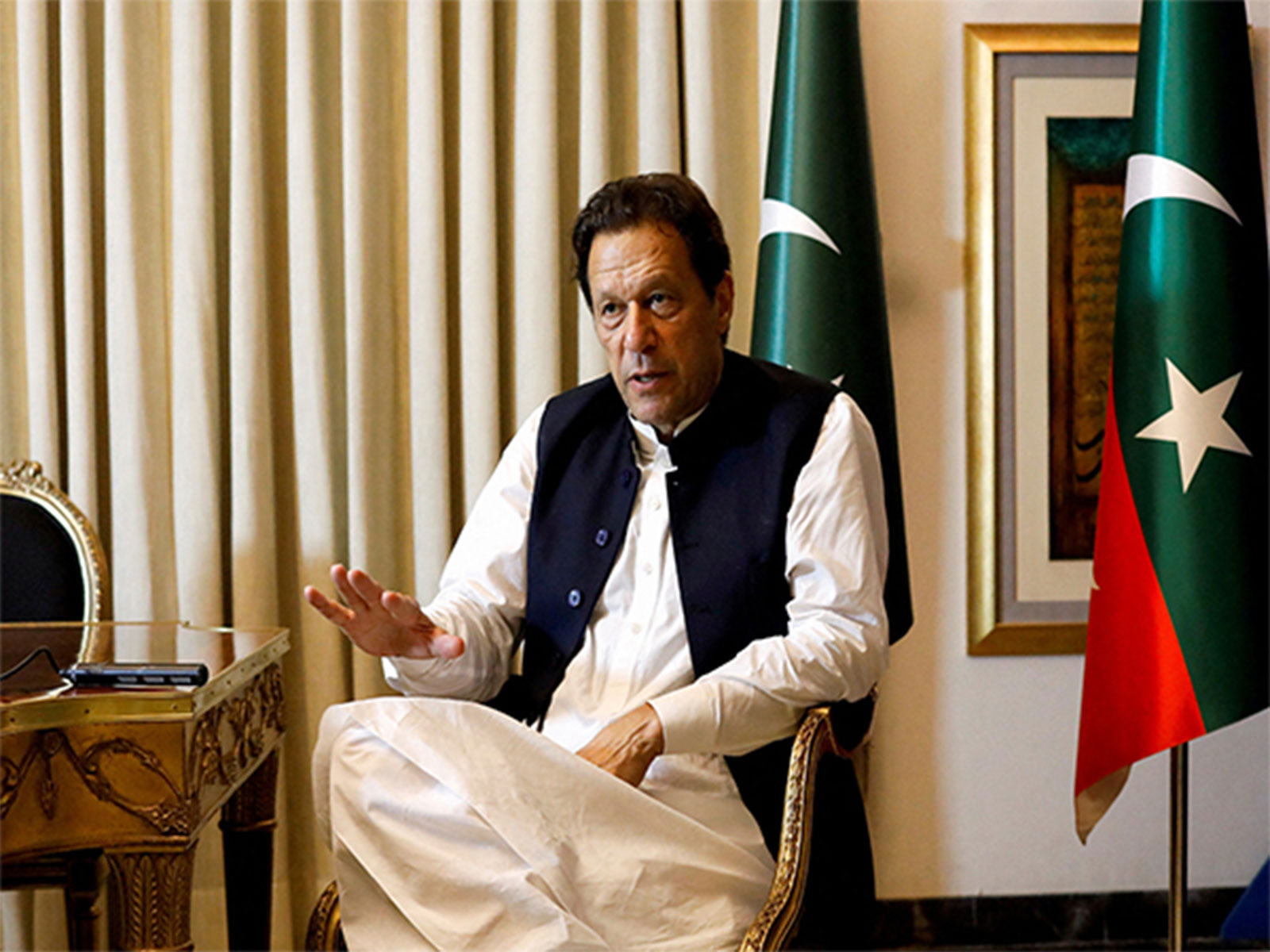 Former Prime Minister and PTI founding chairman Imran Khan (File Photo/Reuters)