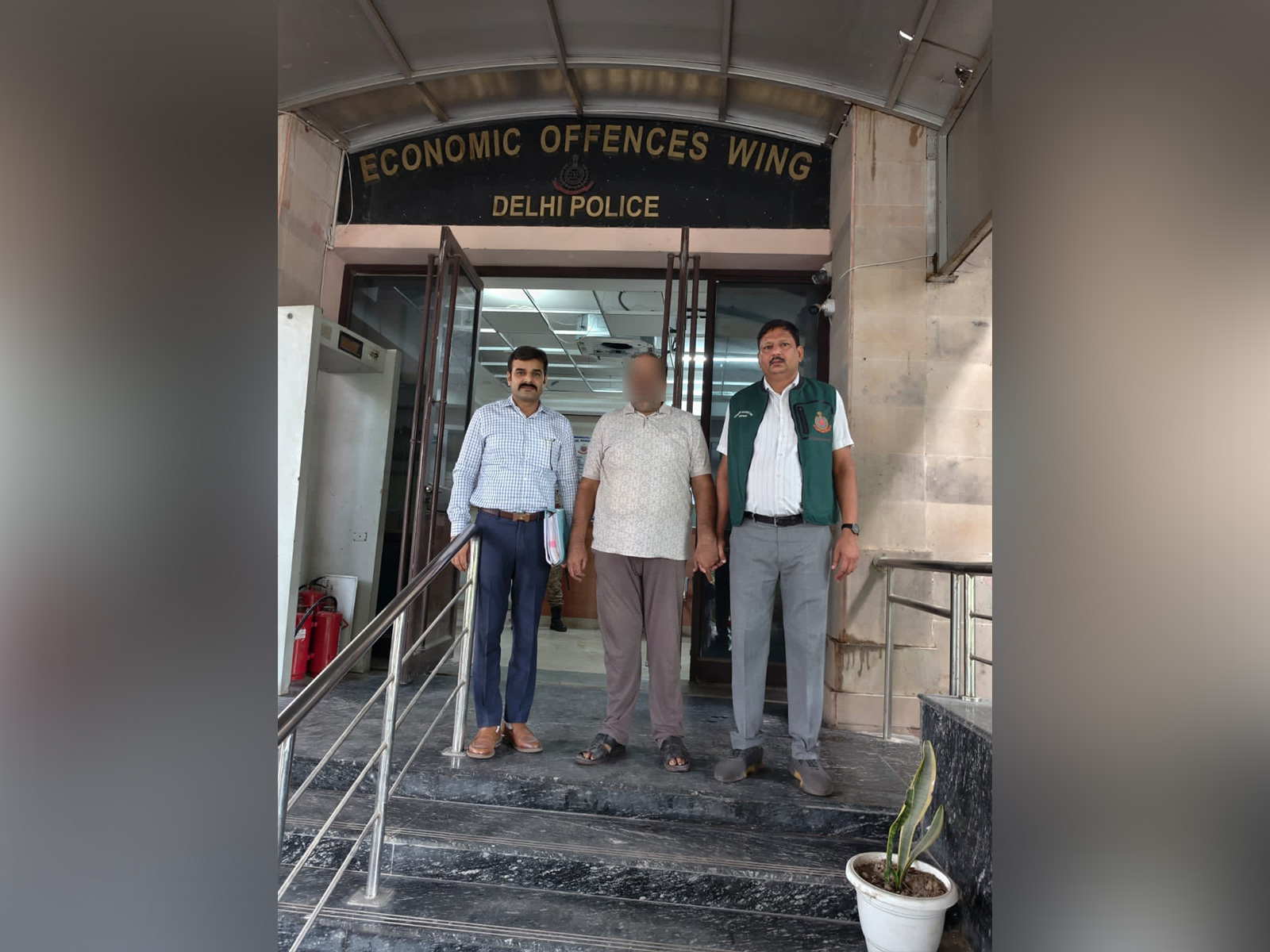 Accused in police custody (Photo/ANI)