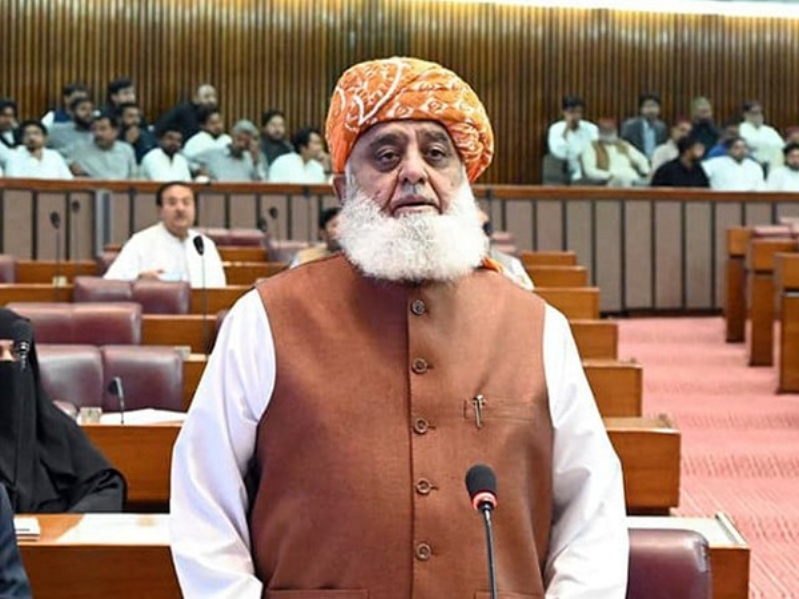 JUI-F chief Maulana Fazlur Rehman (File Photo/Facebook@Pakistan National Assembly)