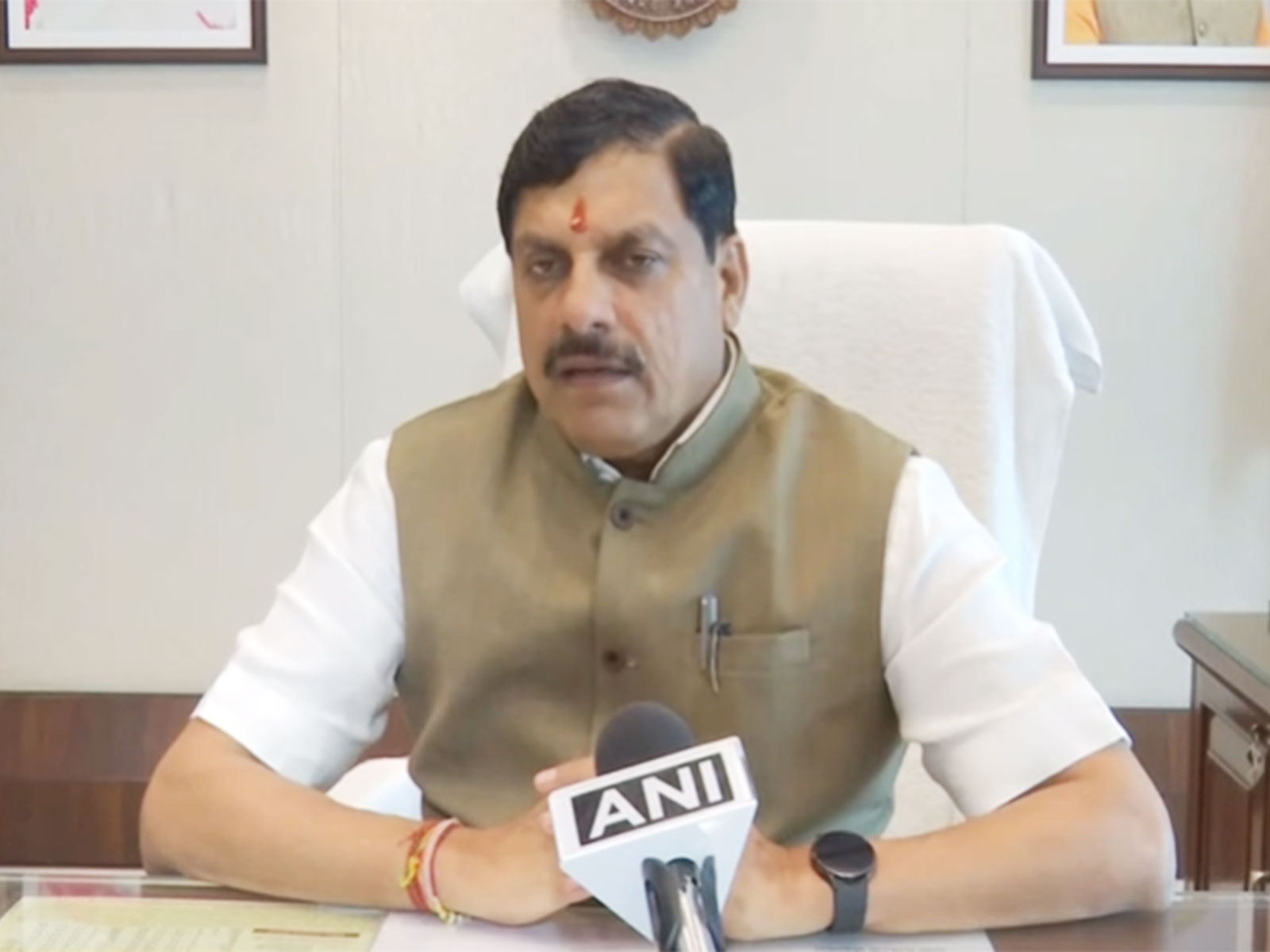 MP CM Mohan Yadav (File Photo/ANI)