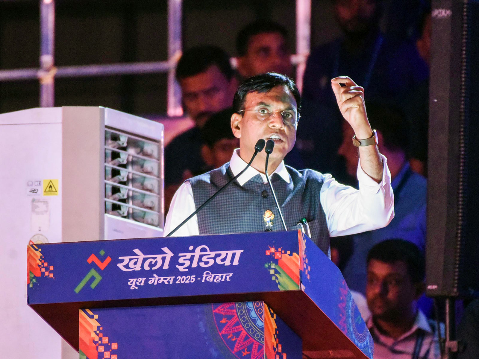 Mansukh Mandaviya. (Photo/ANI) 