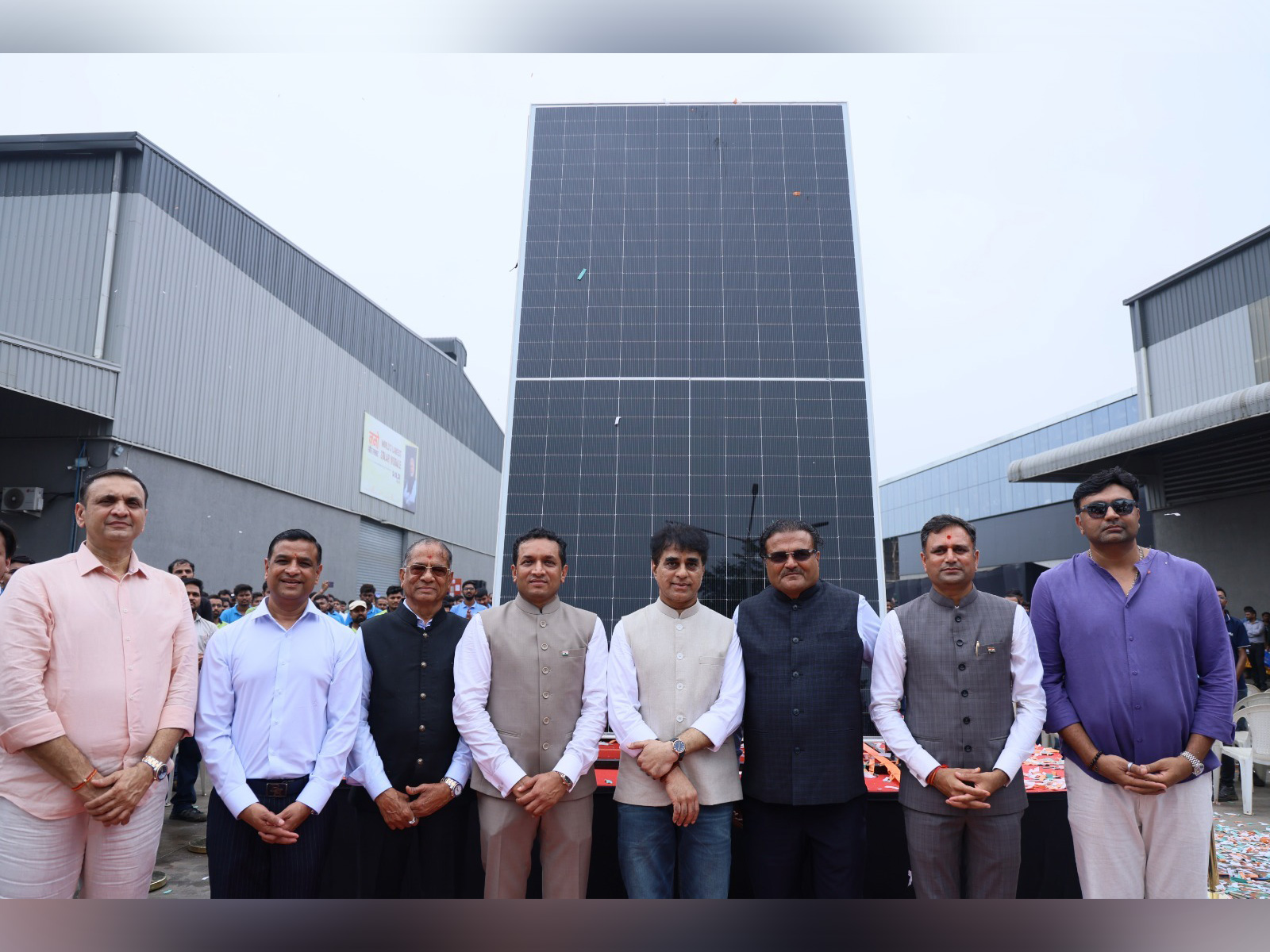 Goldi Solar Unveils World’s Largest Solar Module in Honour of Hon’ble Prime Minister Shri Narendra Modi’s 75th Birthday