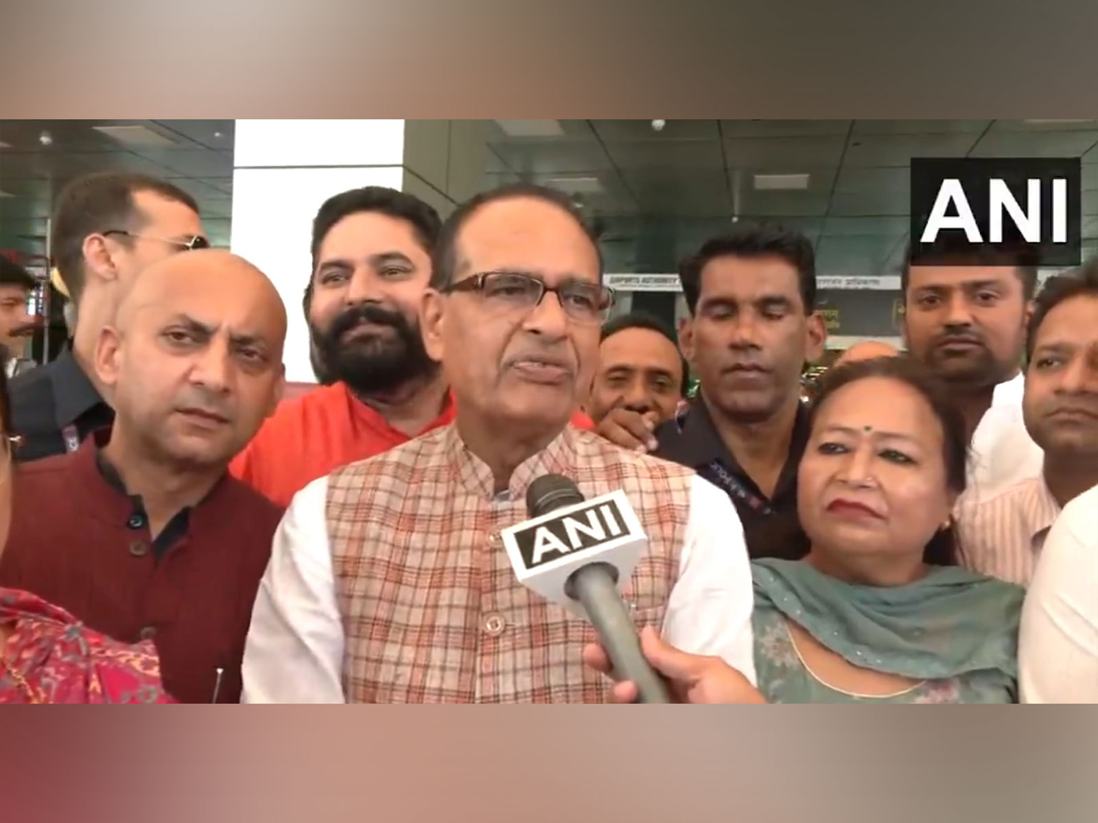 Union Minister Shivraj Singh Chouhan in Jammu. (Photo/ANI)