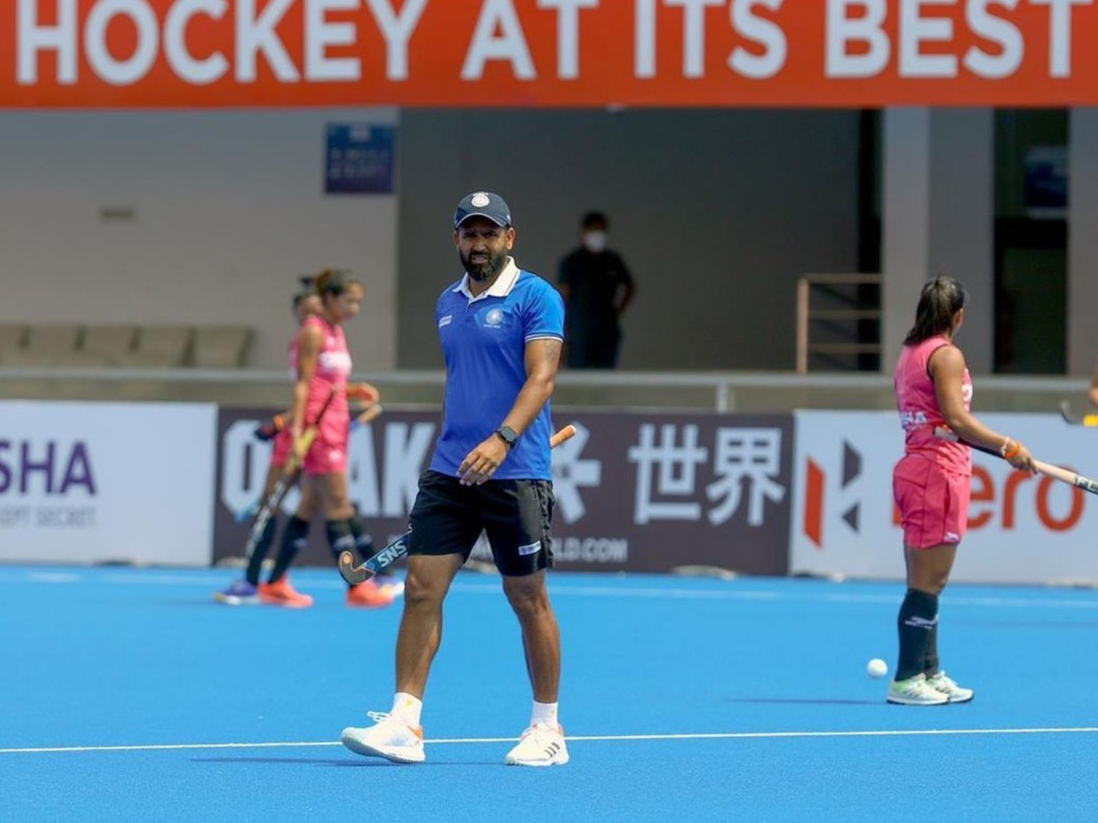 Indian Junior Women’s team coach Tushar Khandker (Photo: Hockey India) 