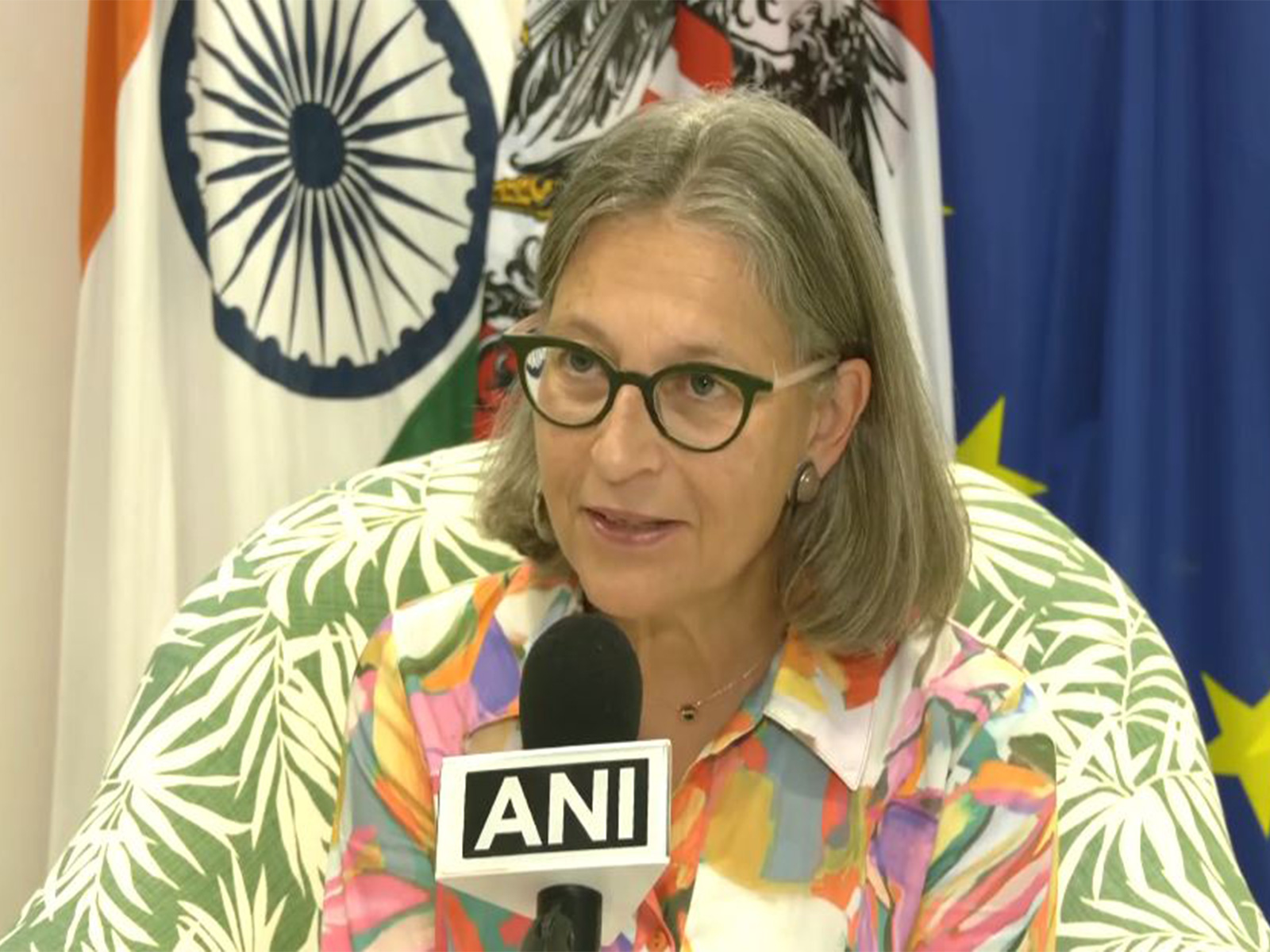  Austrian Ambassador to India, Katharina Wieser (Photo/ ANI)