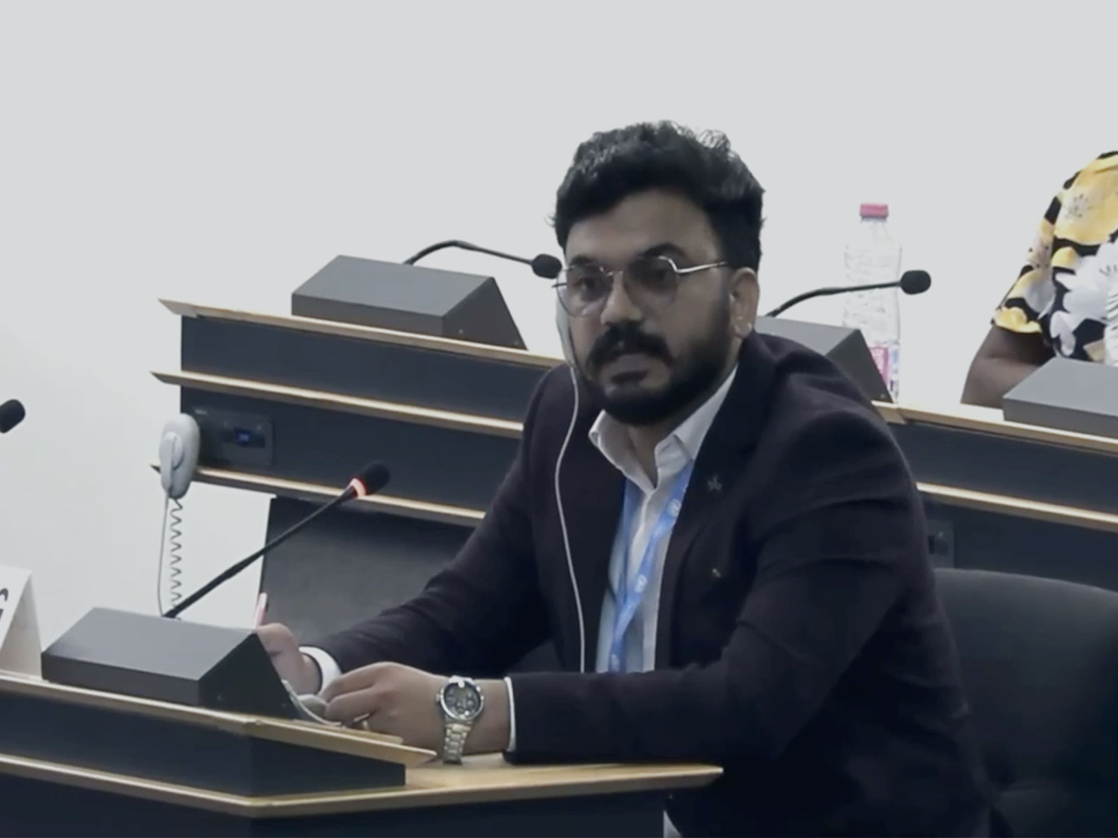 Hansraj Singh, UN Relations Manager, Sambhali Trust (Photo/ UNTV)