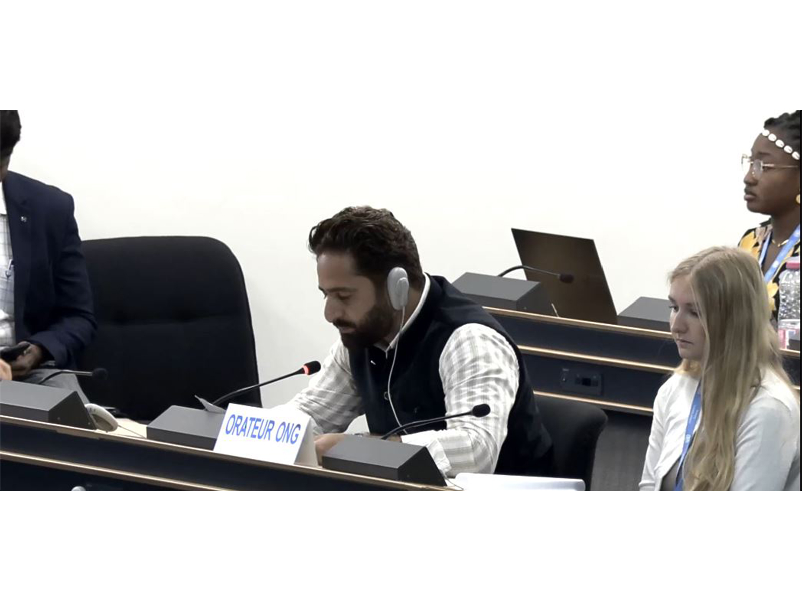 Javed Beigh, Kashmiri human rights activist (Photo/UNTV)