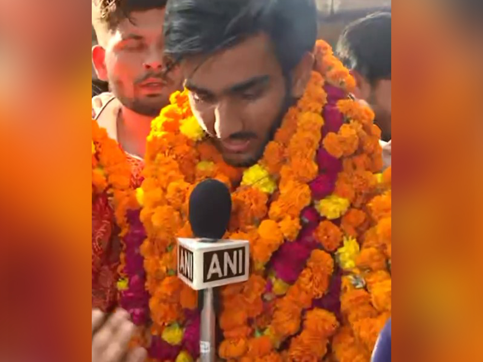 Newly elected DUSU president Aryan Maan (Photo: ANI)