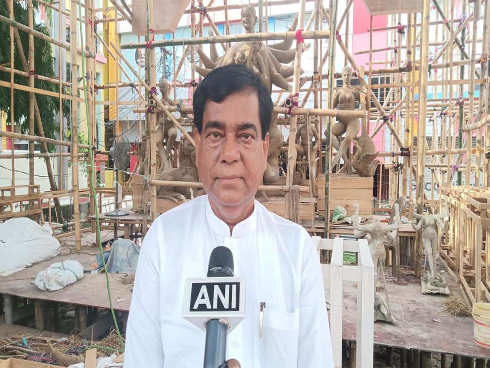 Mayor cum GS of Sanhati Club Dipak Majumder (Photo/ ANI)