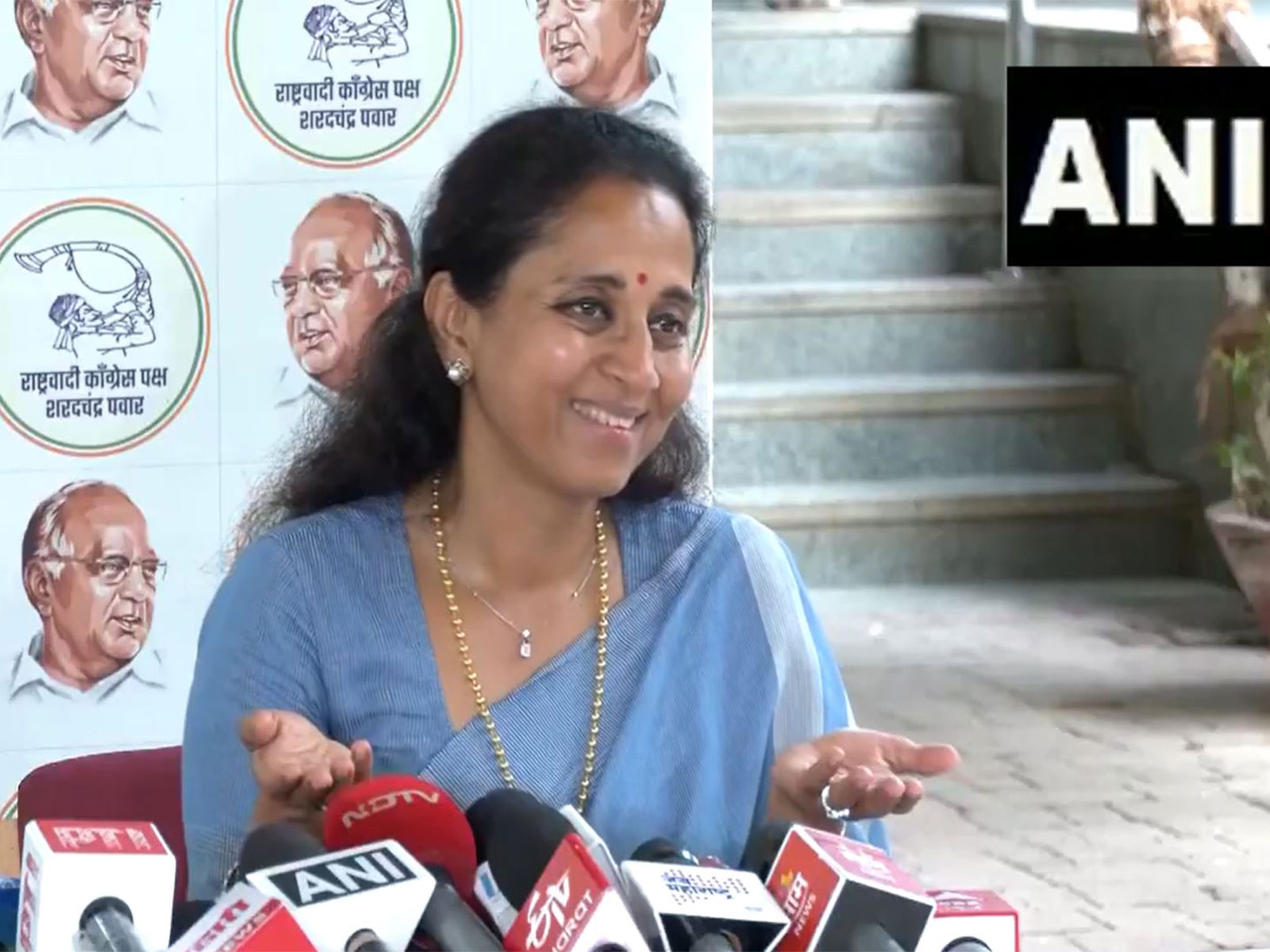 NCP-SCP MP Supriya Sule (Photo/ANI)  