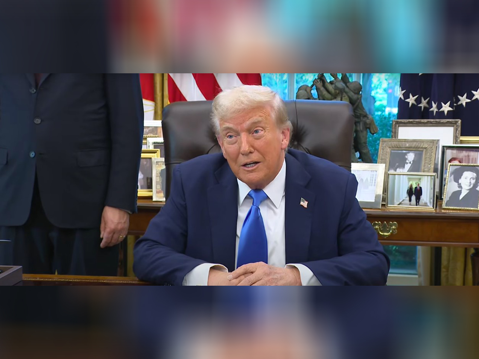  US President Donald Trump (Photo/Youtube of the White House)