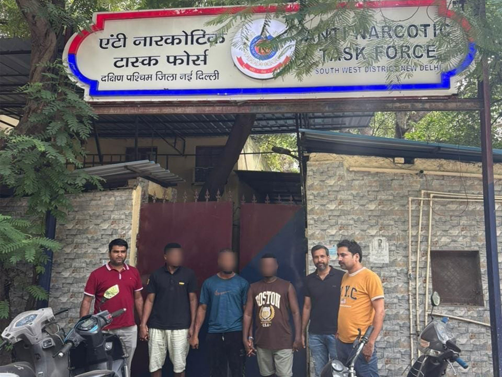Three Nigerians held for illegal stay in Delhi. (Photo/Delhi Police)