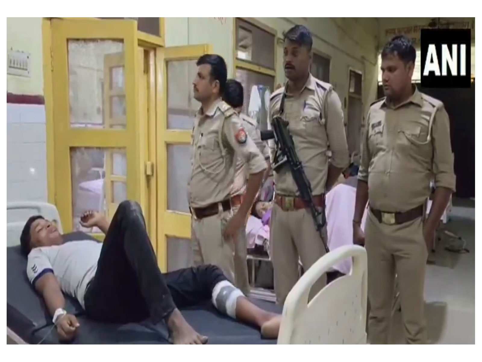 The accused sustained a gunshot injury during the encounter. (Photo/ANI)