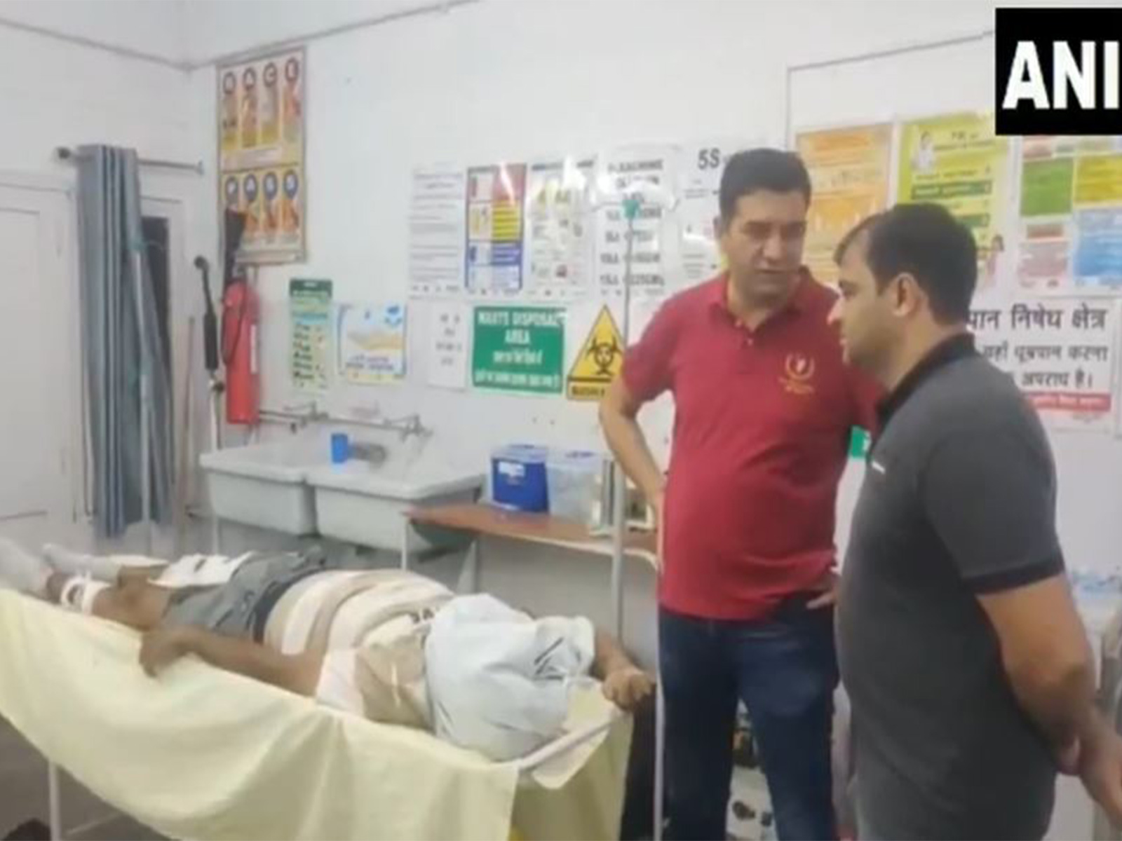 Aman, a shooter of Noni Rana gang, referred to LNJP Kurukshetra (Photo/ANI)