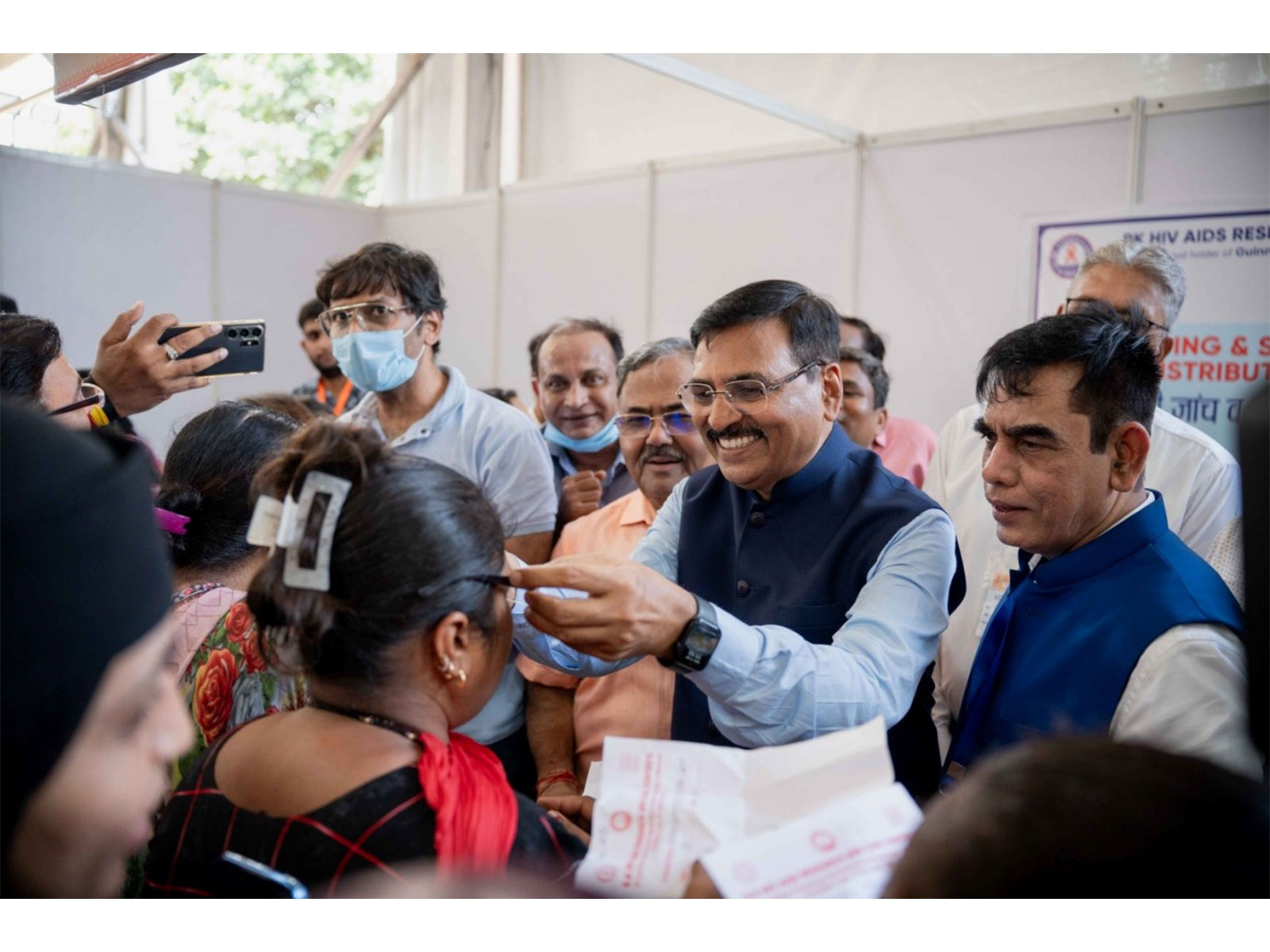 On PM Modi's birthday RK HIV AIDS Research and Care Center organized the 