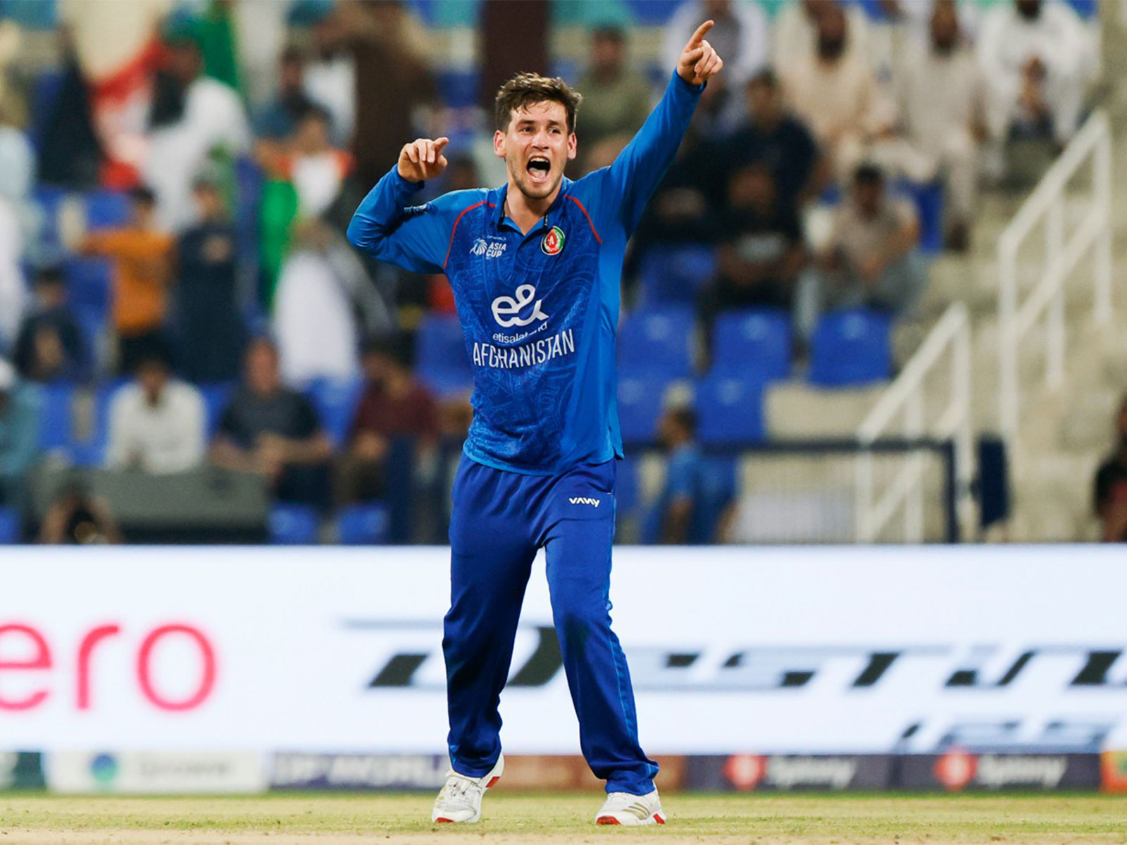 Afghanistan spinner Noor Ahamd (Photo/ANI)