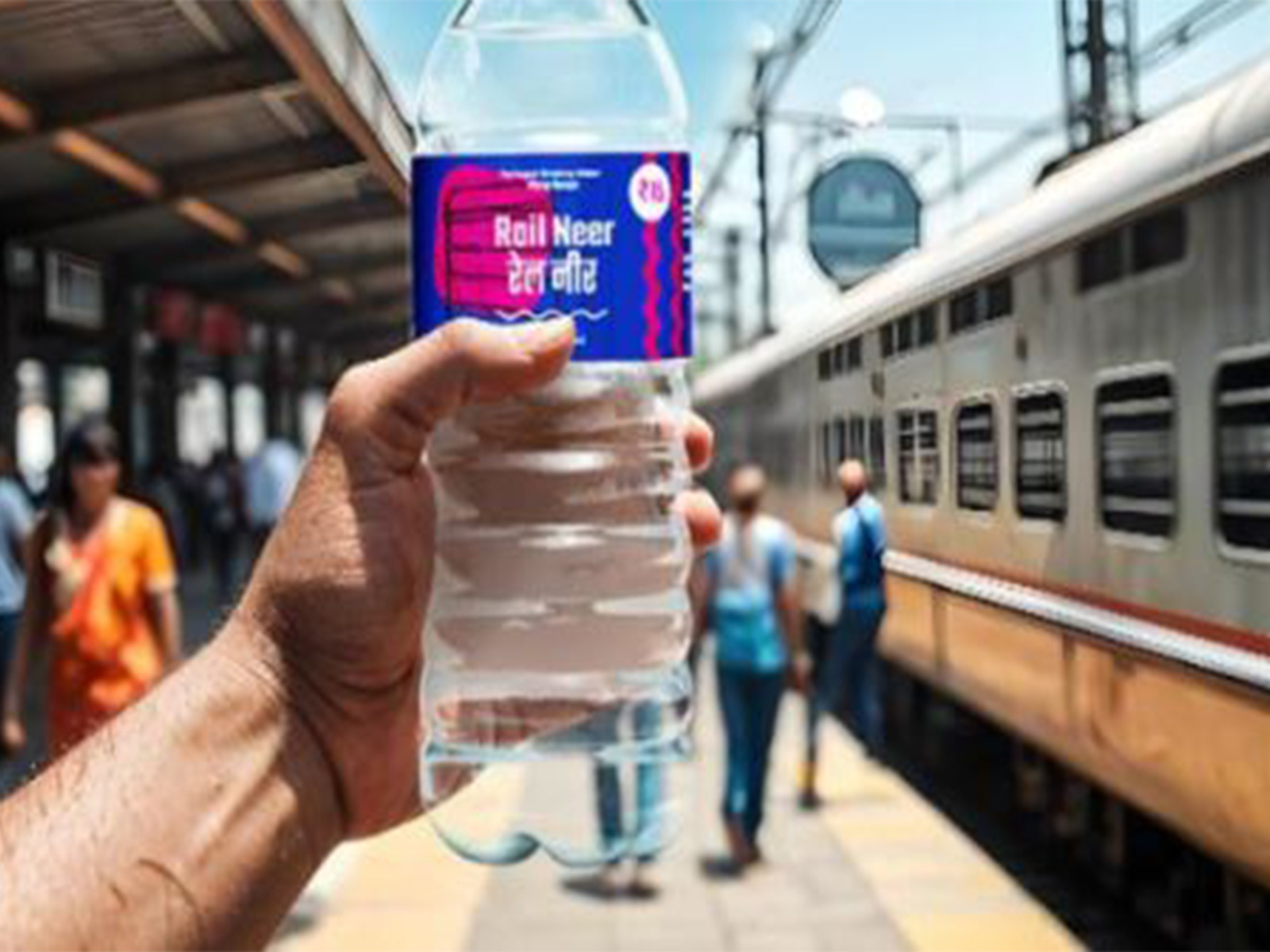 Rail Neer water bottle (Photo: IRCTC)