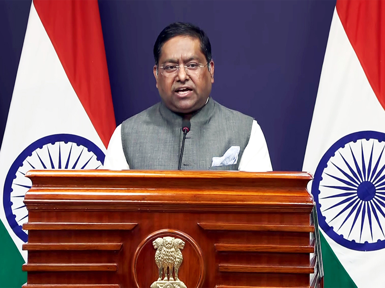 MEA Spokesperson Randhir Jaiswal (File Photo/ ANI) MEA Spokesperson Randhir Jaiswal (File Photo/ ANI)