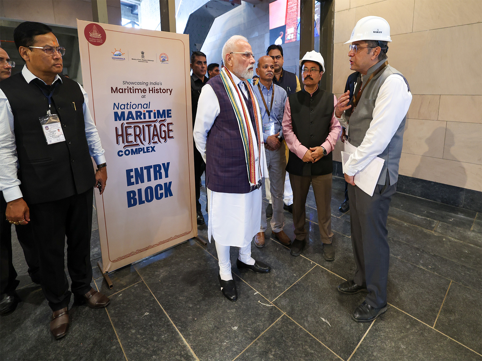 PM Modi reviews progress of Lothal Maritime Heritage Complex (Photo/X/@narendramodi)