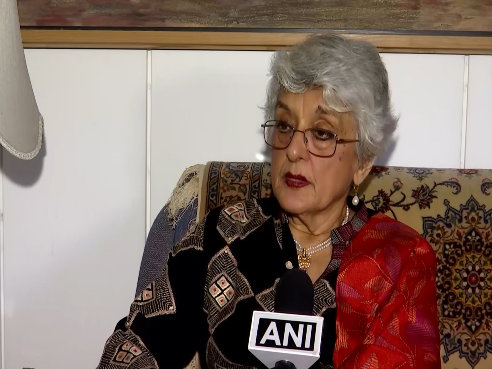Former Indian Diplomat Veena Sikri (Image/ANI)