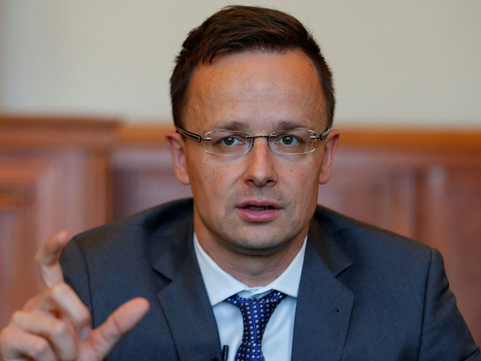 Hungarian Foreign Minister Peter Szijjarto (Photo/Reuters)