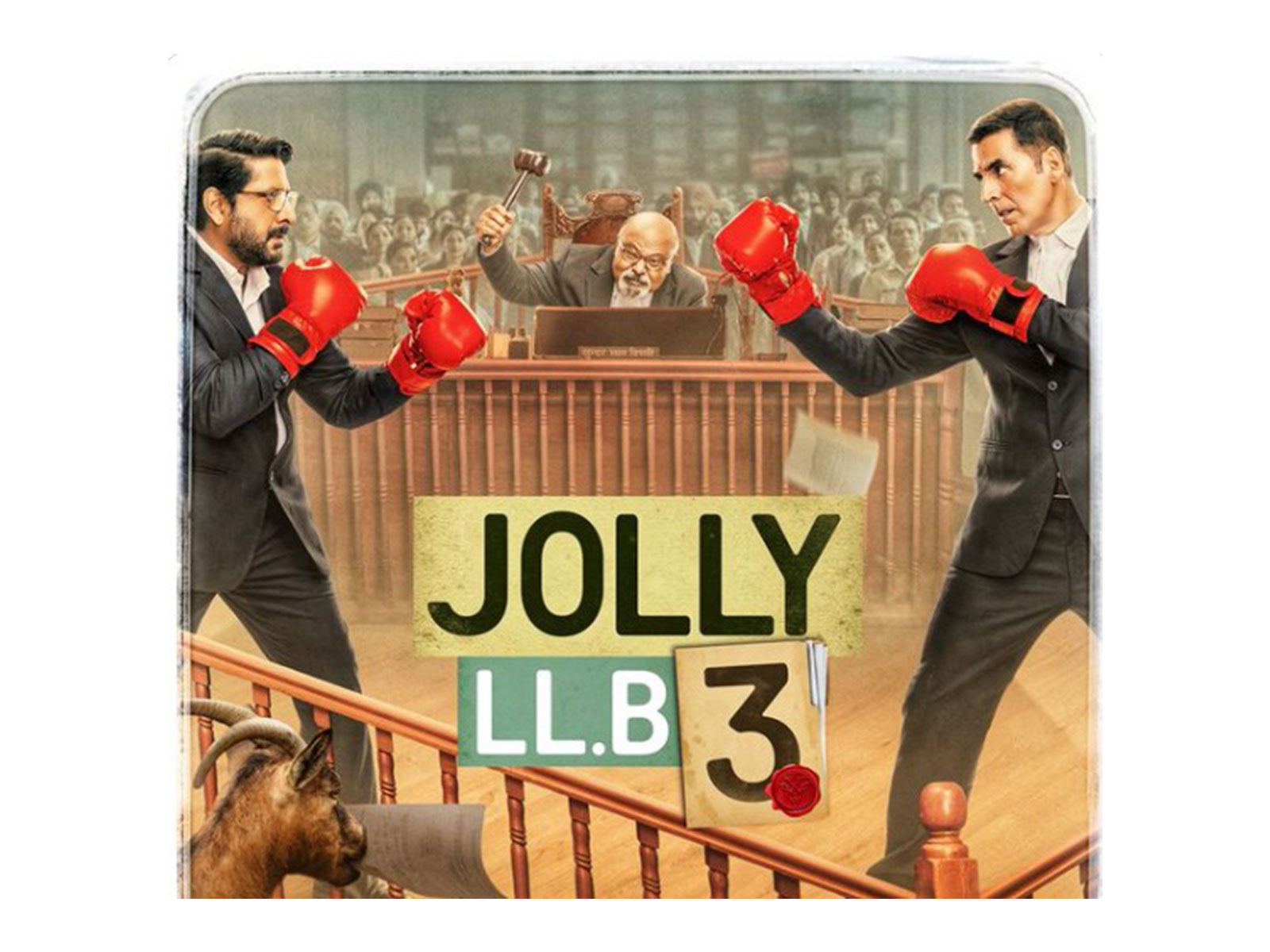 Jolly llb 3 poster (Photo/X/@taran_adarsh)