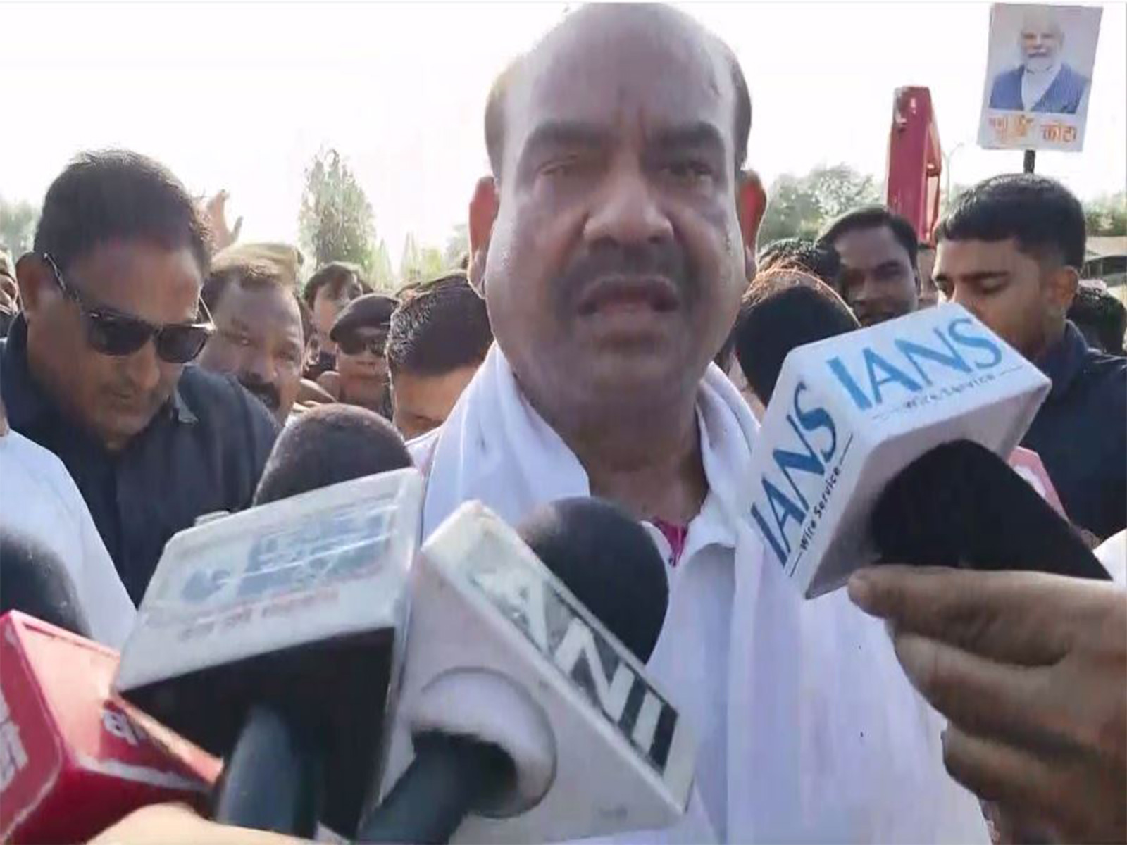 Lok Sabha Speaker Om Birla participates in the 'Namo Yuva Run' campaign in Kota, Rajasthan (Photo/ANI)