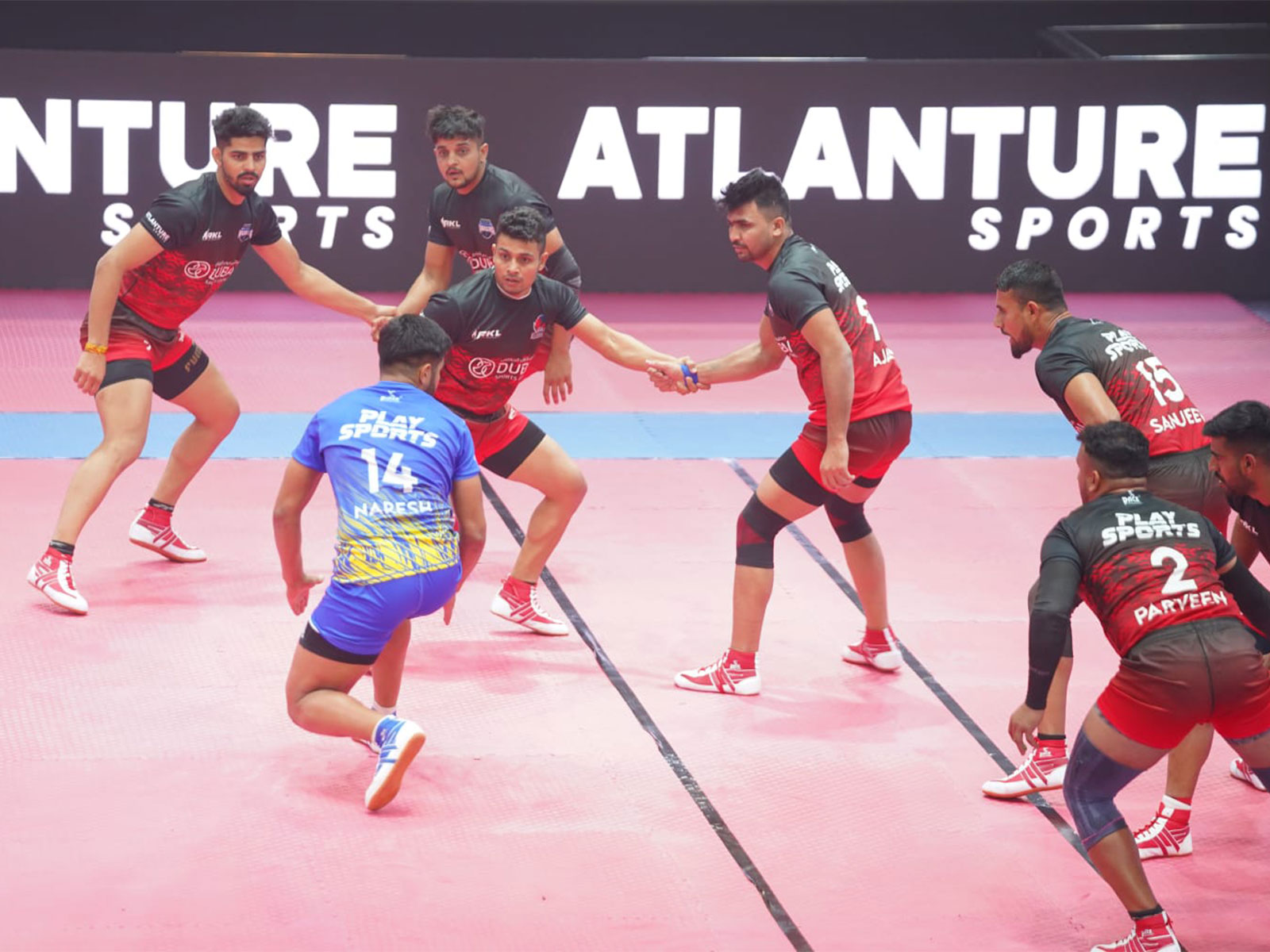 Players in action during previous edition of Real Kabaddi League (Image: RKL media)
