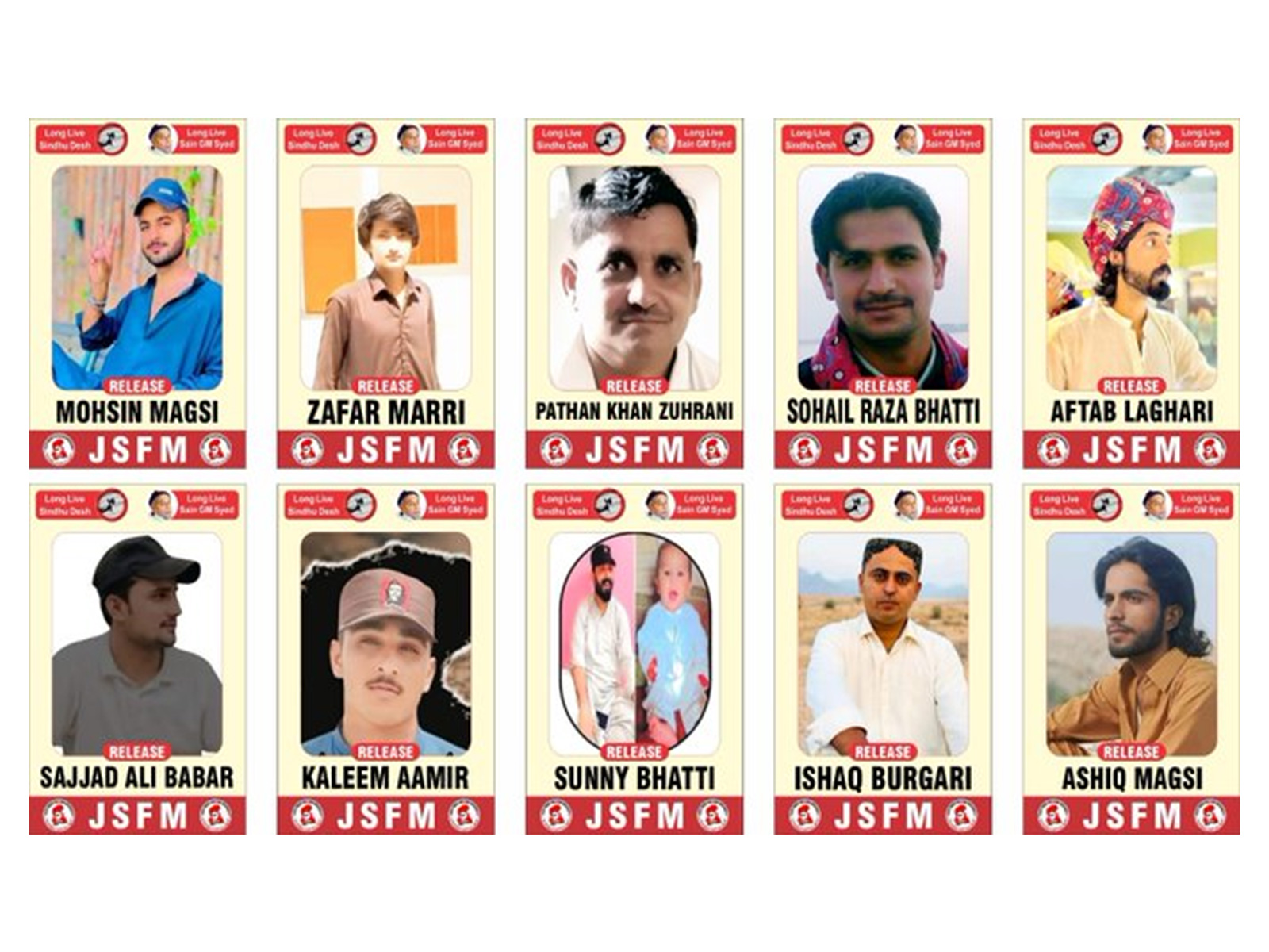 Pakistani agencies accused of targeting Sindhi political activists, abduction(Photo/X@JSFMOfficialOrg Pakistani agencies accused of targeting Sindhi political activists, abduction(Photo/X@JSFMOfficialOrg