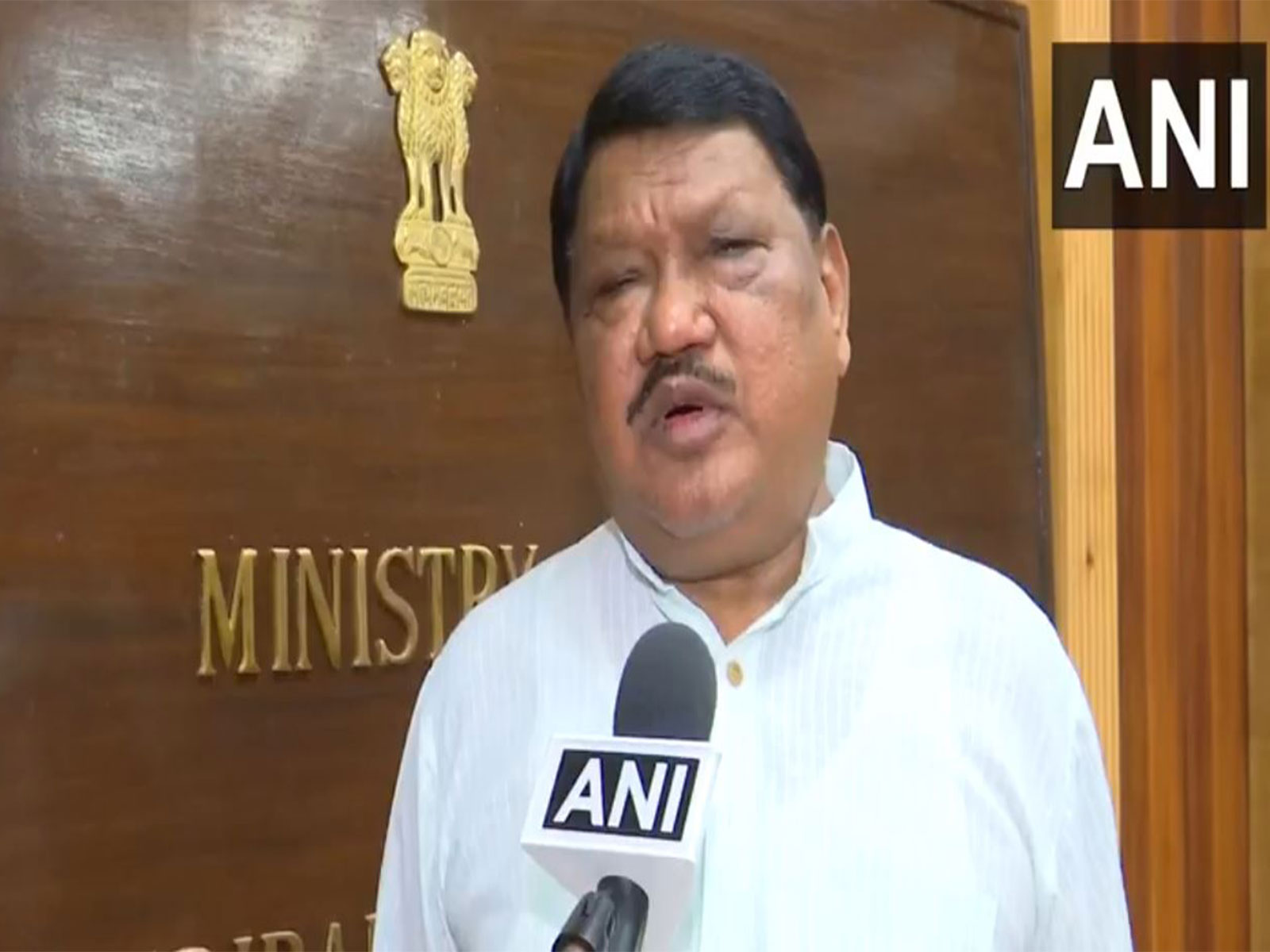 Union Minister of Tribal Affairs, Jual Oram (Photo/ANI) 