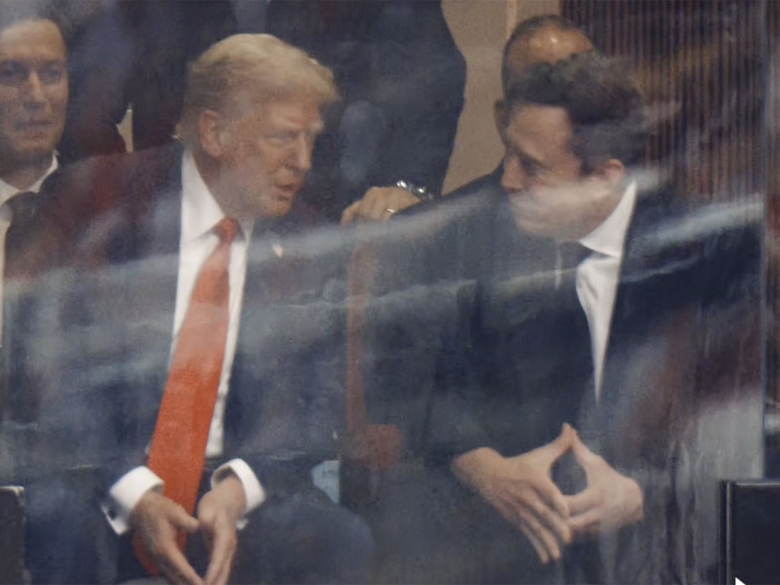 US President Donald Trump and  Tesla CEO Elon Musk reunites at Charlie Kirk's memorial service (Photo/X@elonmusk)