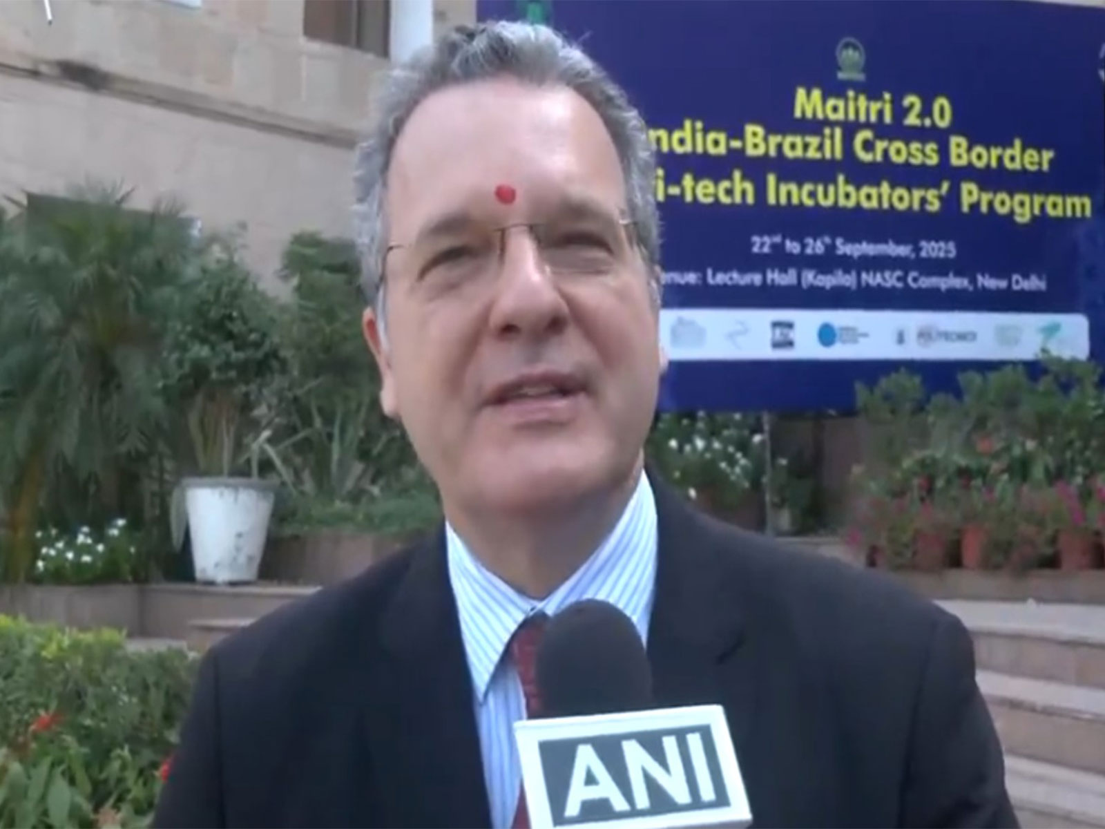 Ambassador of Brazil to India Kenneth Felix Haczynski da Nobrega (Photo/ANI) Ambassador of Brazil to India Kenneth Felix Haczynski da Nobrega (Photo/ANI)
