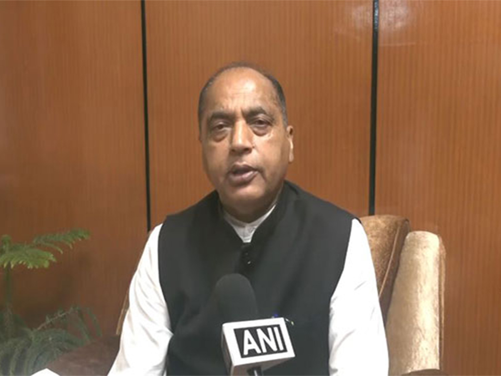 Former Himachal Pradesh Chief Minister and Leader of Opposition Jai Ram Thakur (Photo/ANI)