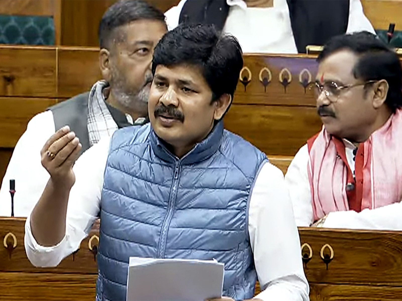 YSRCP MP Maddila Gurumoorthy (File Photo/Sansad TV)