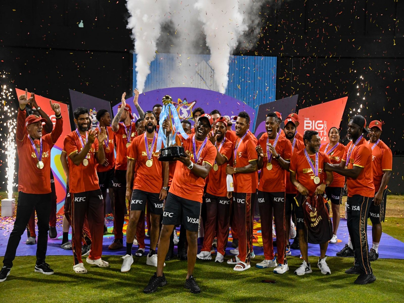 Trinbago Knight Riders. (Photo: CPL/TKR)